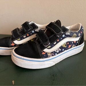 Vans Kids Glow Cosmic Space - size 2.5